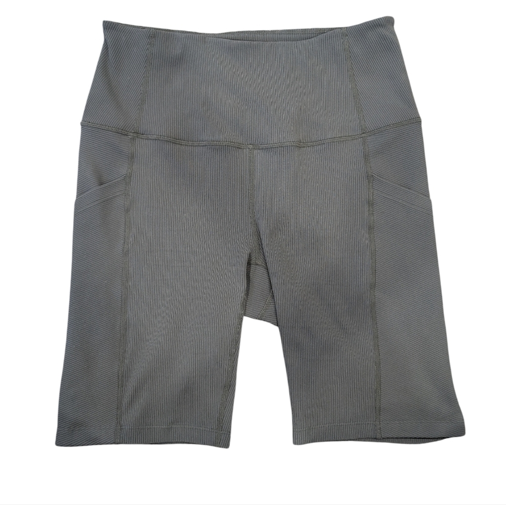 Zella Green Bike Shorts
